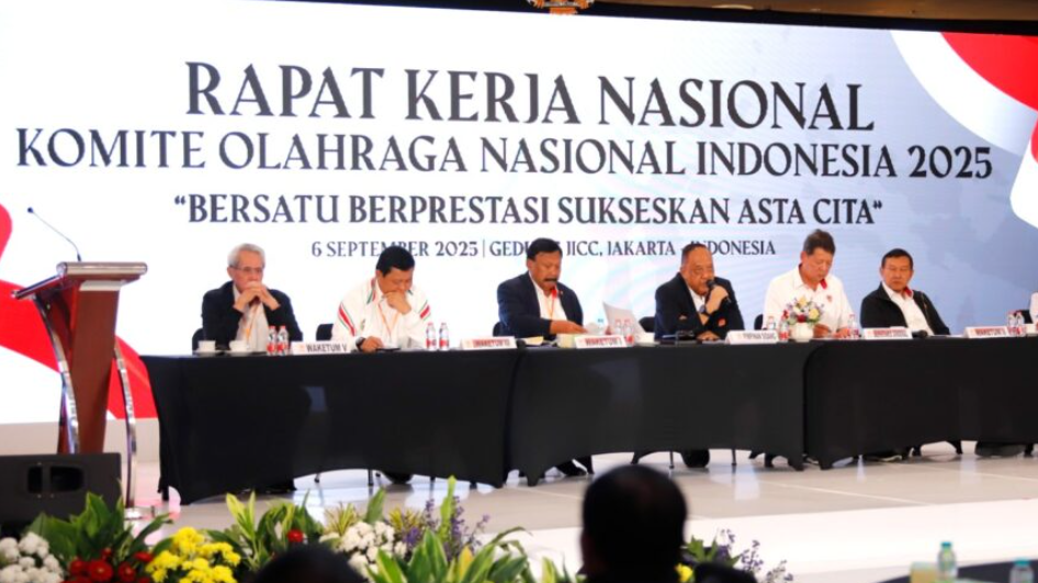 Ditutup Ketum Marciano Norman, Rakernas KONI 2025 Sukses Hasilkan Tiga Anggota Baru