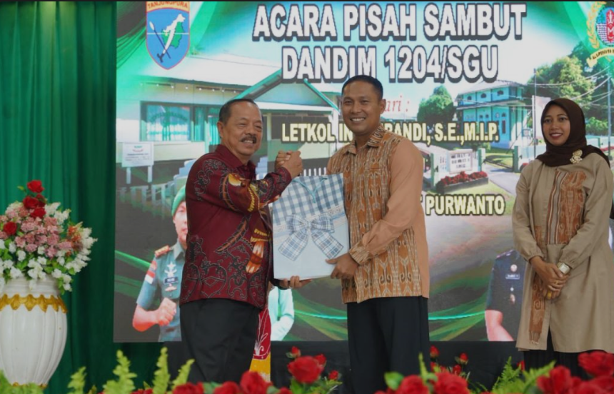 Letkol Kav Slamet Purwanto Resmi Jabat Dandim 1204 Sanggau, Gantikan Letkol Inf Subandi