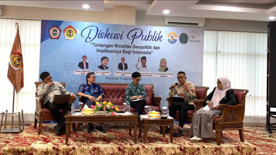 UPB dan CSIS Gelar Diskusi Publik, Bahas Tantangan Rivalitas Geopolitik dan Implikasinya bagi Indonesia