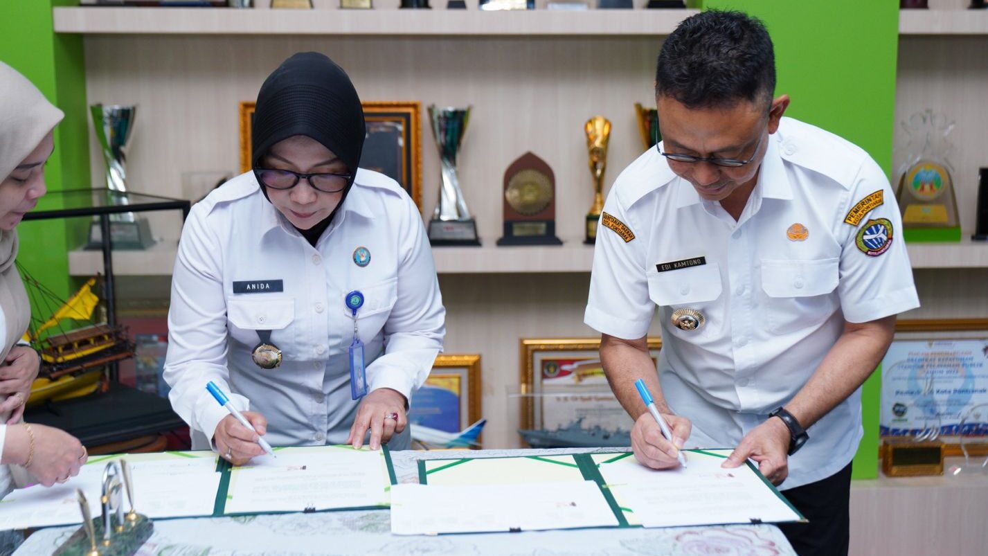 Perkuat Pencegahan Narkoba, Pemkot dan BNN Pontianak Teken MoU Sinergi P4GN