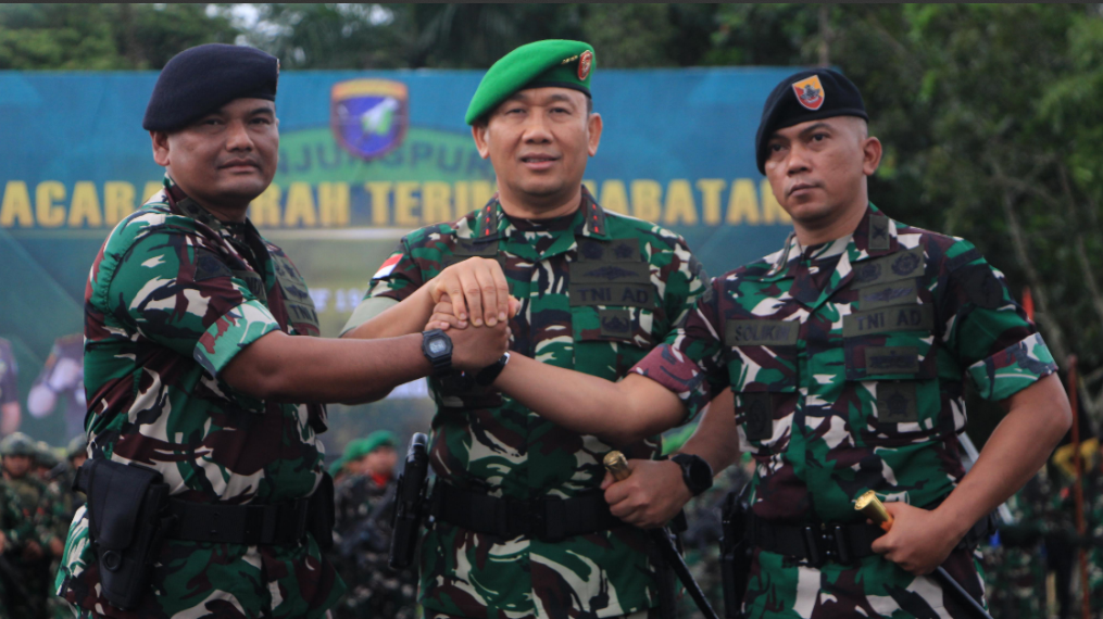 Pangdam XII/Tpr Pimpin Sertijab Danyonkav 12/BC, Letkol Kav Muhammad Solikin Hadi Branata Resmi Jabat Komandan Baru