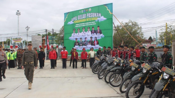 Ratusan Personel Gabungan Amankan MTQ Kalbar ke-XXXIII di Kapuas Hulu