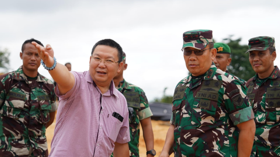 Pangdam XII/Tpr Kunjungi Prajurit Batalyon Infanteri TP 833 di Sanggau