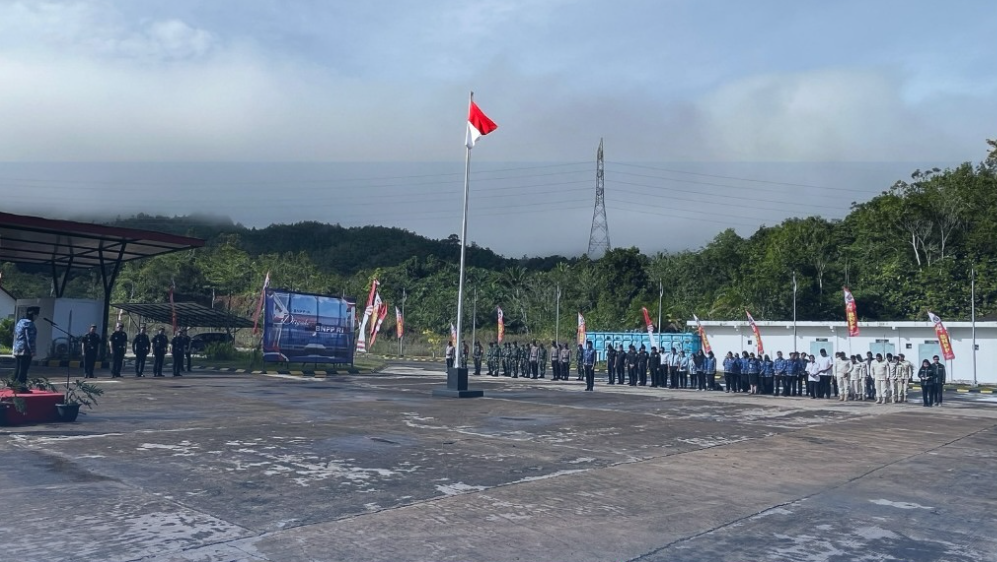 PLBN Jagoi Babang Gelar Upacara Peringatan HUT ke-15 BNPP