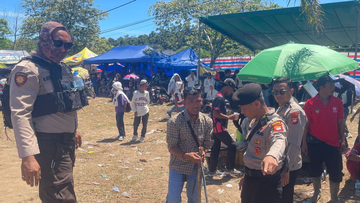 Tingkatkan Pengamanan, Polres Kayong Utara Antisipasi Lonjakan Penonton di Hari Kedua Grasstrack
