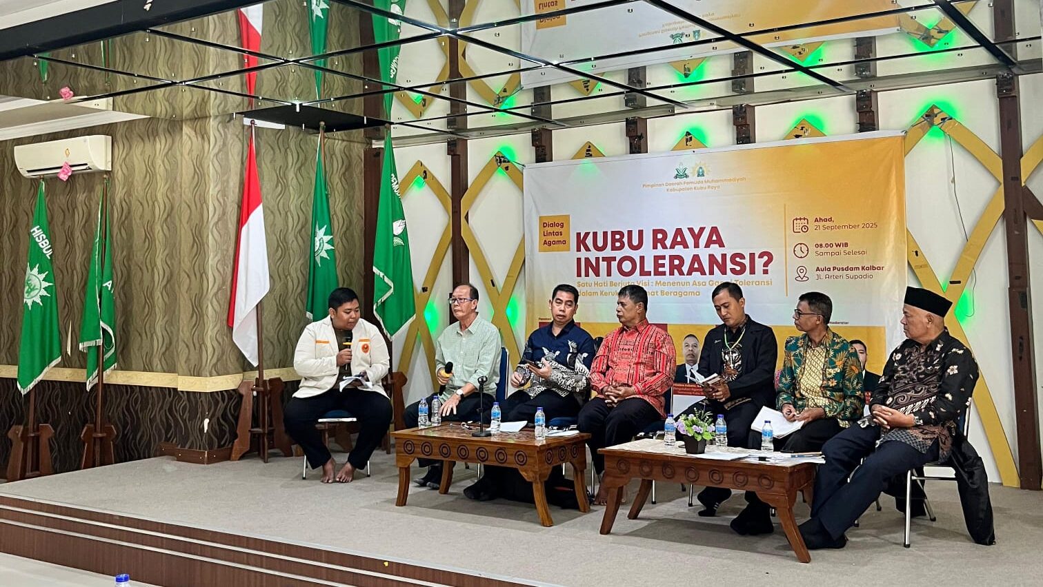 Memperkuat Toleransi, Pemuda Muhammadiyah Kubu Raya Gelar Dialog Lintas Agama