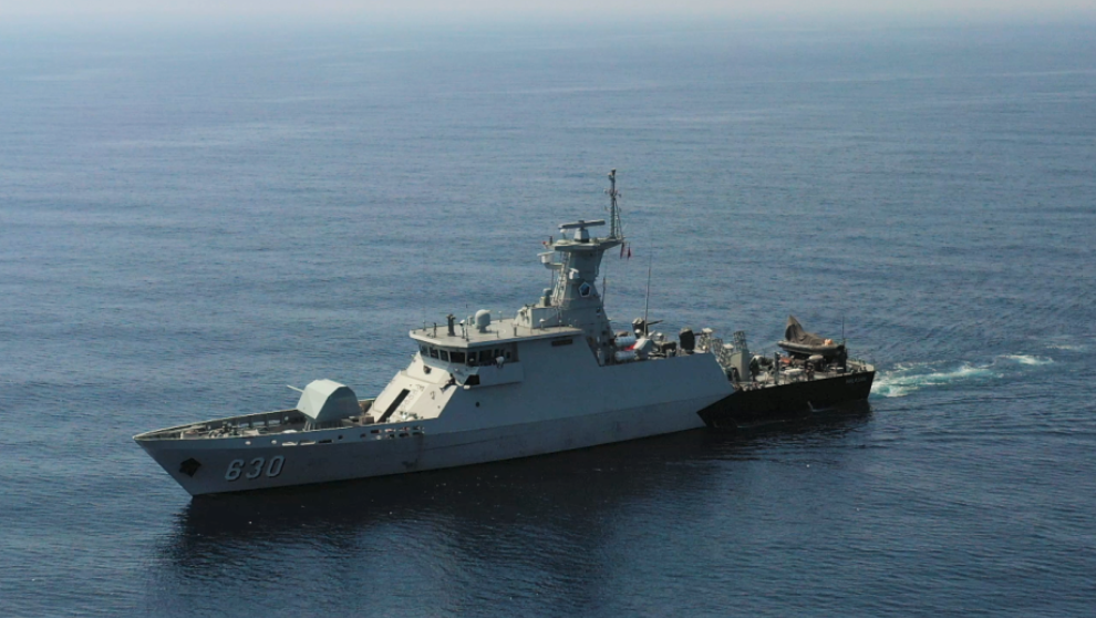 Latihan Artileri KRI Halasan-630 di Dabo Singkep Tunjukkan Kesiapsiagaan Prajurit TNI AL