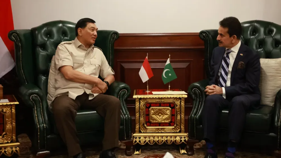 Terima Dubes Pakistan, Menhan Sjafrie Sjamsoeddin Bahas Penguatan Industri Pertahanan