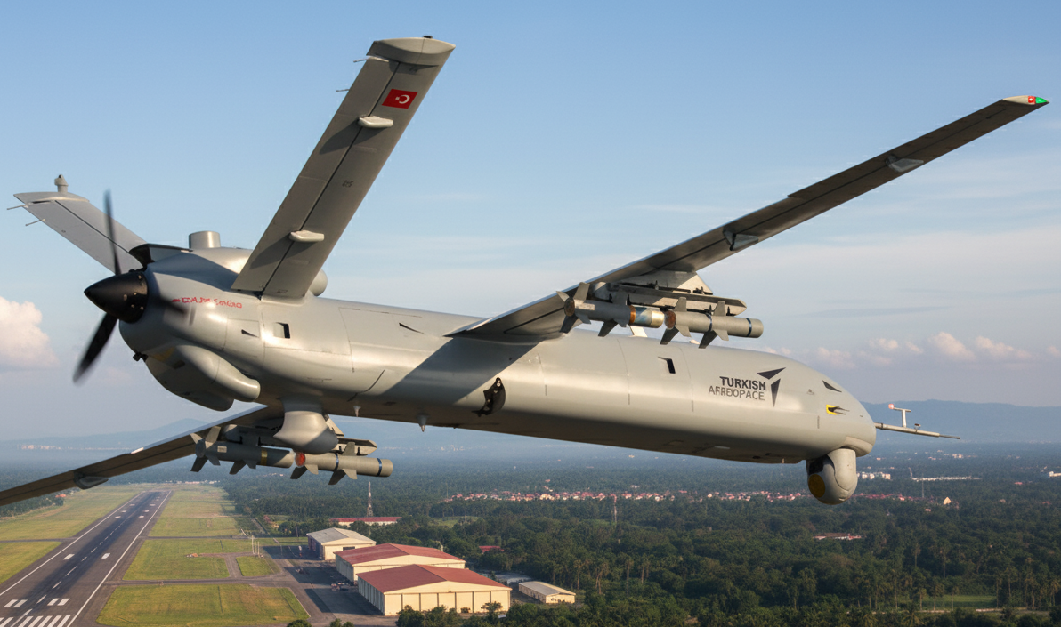 Drone Anka-S Buatan Turkiye Tiba di Pontianak, KSAU: Sedang Uji Terbang