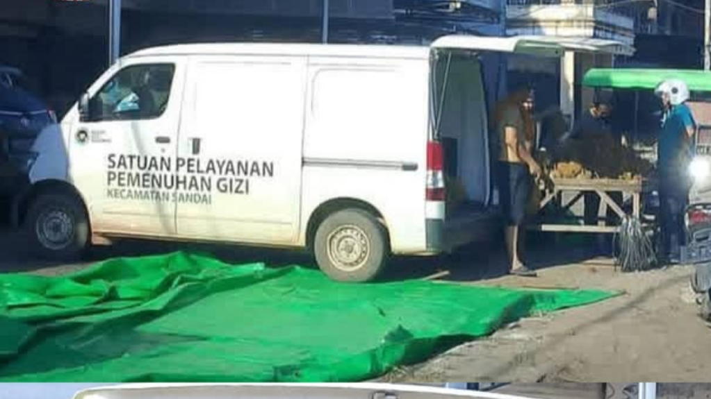 Kepergok Dipakai Jualan Buah di Pasar, Mobil Program Makan Gratis di Ketapang Jadi Sorotan
