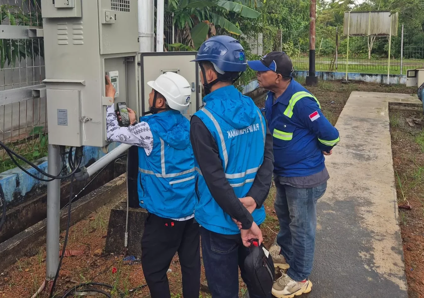 Layanan Air di Pontianak Barat Makin Stabil, PLN Tingkatkan Daya Booster PDAM Nipah Kuning