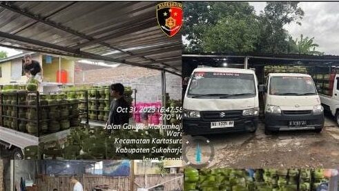 Bareskrim Bongkar Pabrik Oplosan Gas LPG Subsidi di Sukoharjo, Kerugian Negara Rp 4 Miliar