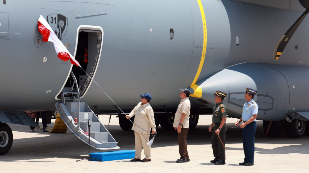 Pesawat A400M 'Multifungsi' TNI AU Diserahkan Presiden: Bisa MEDEVAC dan Isi Bensin di Udara