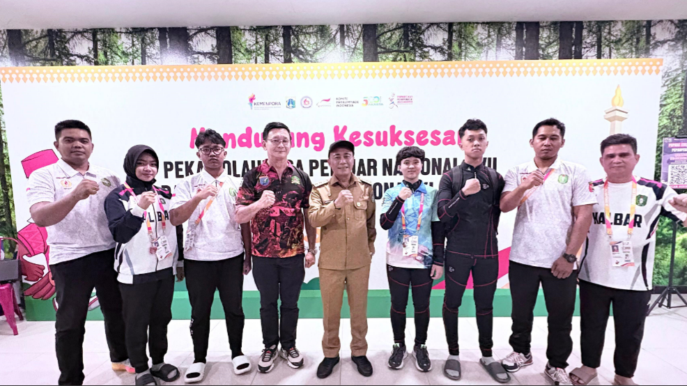 Wagub Kalbar Krisantus Hadir di Senayan, Suntik Semangat Atlet Menembak di POPNAS 2025
