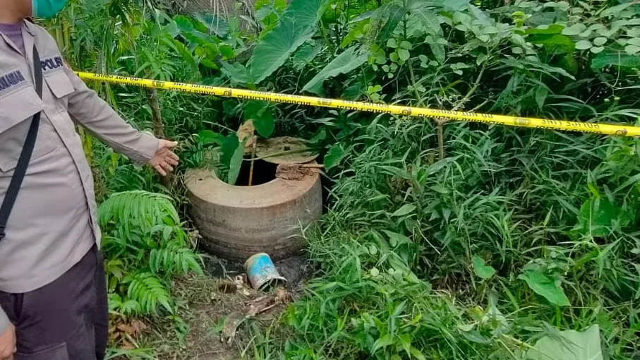 Hilang 50 Hari, Seorang Warga Sungai Pinyuh Ditemukan Tinggal Kerangka di Belakang Rumah