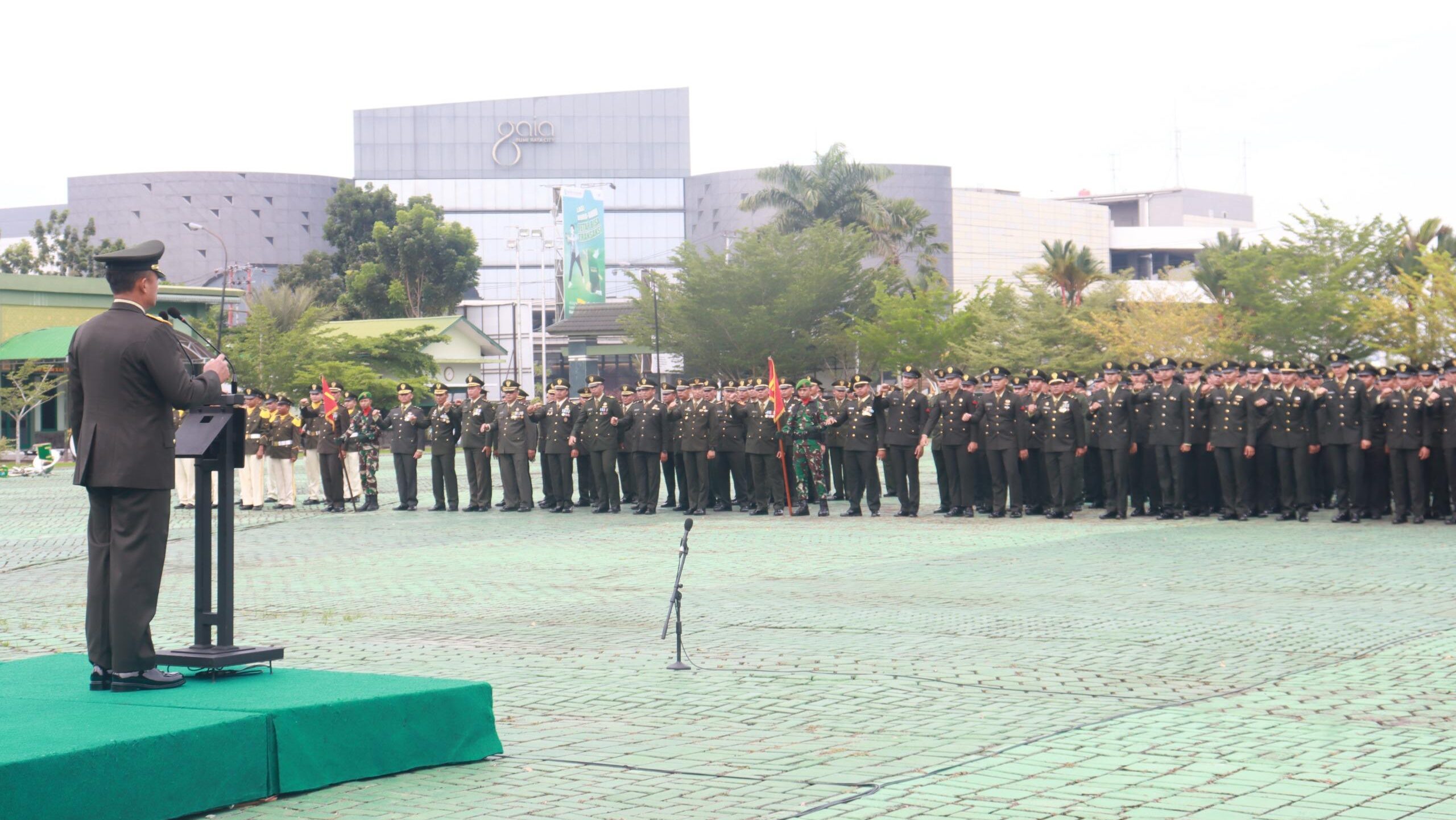 Pimpin Upacara Hari Pahlawan, Kasdam XII/Tpr: Jaga Api Perjuangan Agar Tak Pernah Padam