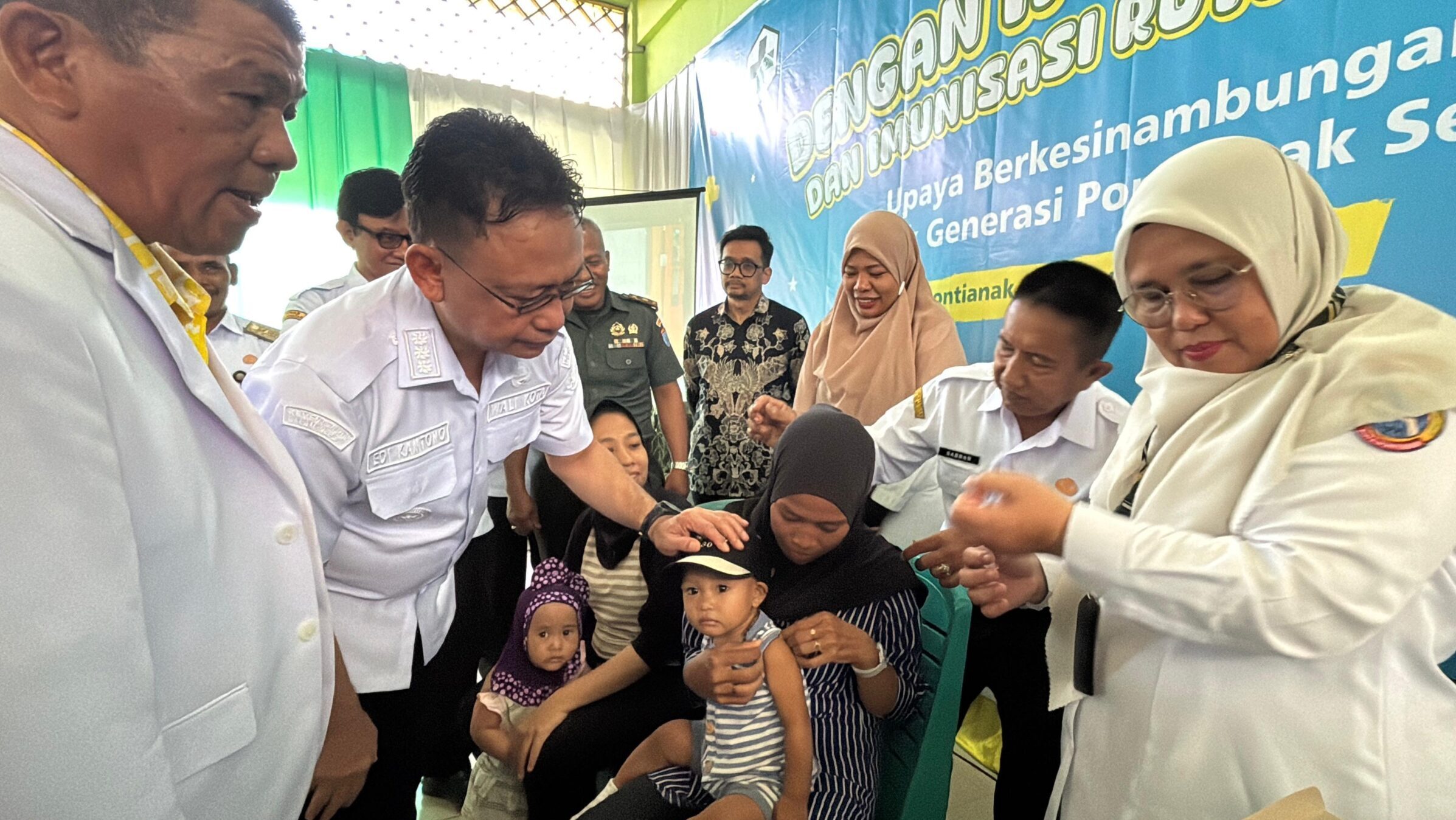 Wali Kota Pontianak Ajak Warga Sukseskan Imunisasi Kejar JE