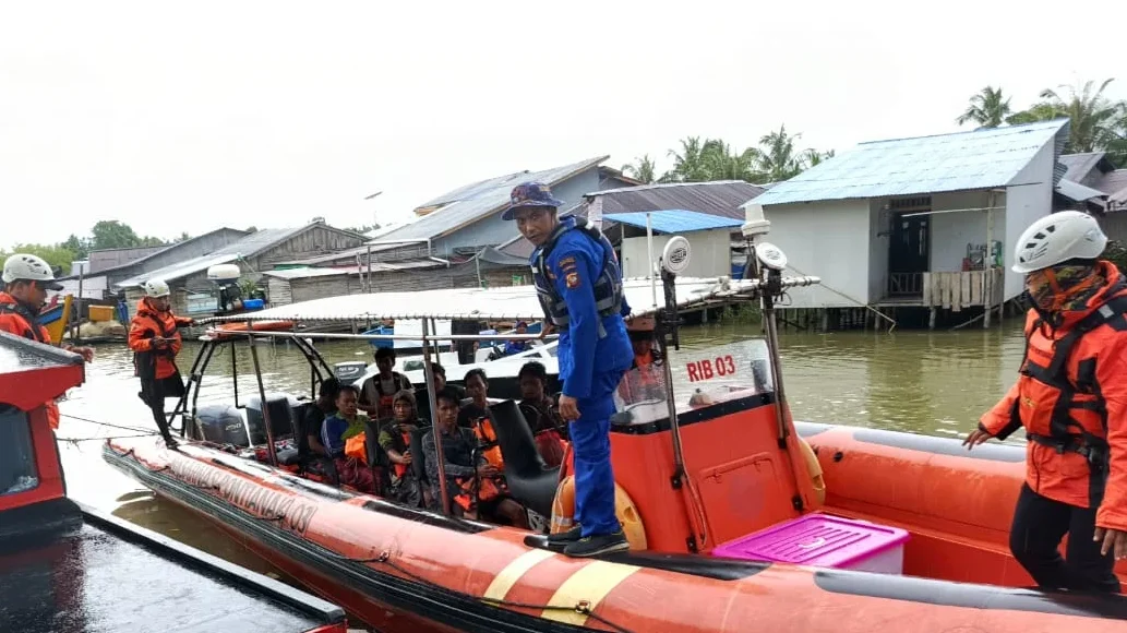 Kapal Margana Sakti Tenggelam di Perairan Padang Tikar, Tim SAR Gabungan Cari Satu Kru yang Hilang