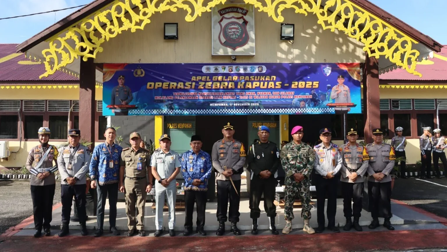 Kapolres Mempawah: Operasi Zebra Kapuas 2025 Fokus Wujudkan Kamseltibcarlantas
