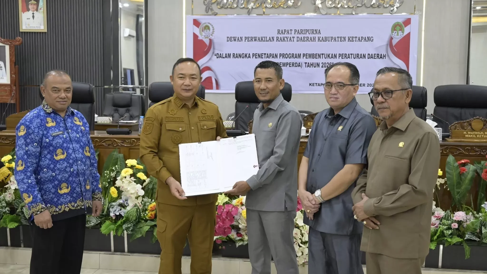 Propemperda Ketapang 2026 Resmi Ditetapkan, Pajak dan Penertiban Koperasi Jadi Fokus Pembahasan