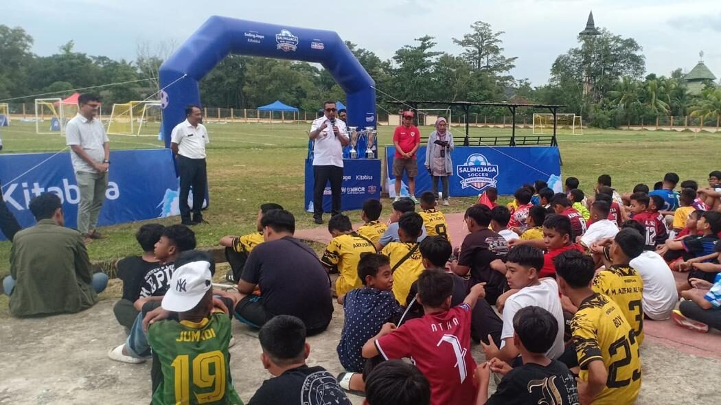 80 Tim Siap Berlaga, Opening Ceremony Saling Jaga Soccer Championship Kalbar Berlangsung Meriah