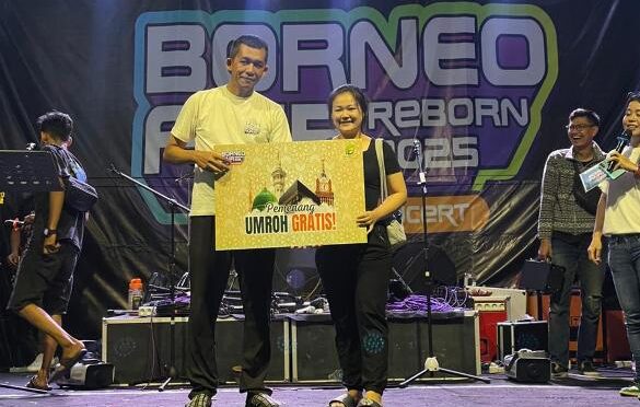 Kejadian Unik Undian Borneo Fair: Pengunjung Non-Muslim Menang Umroh