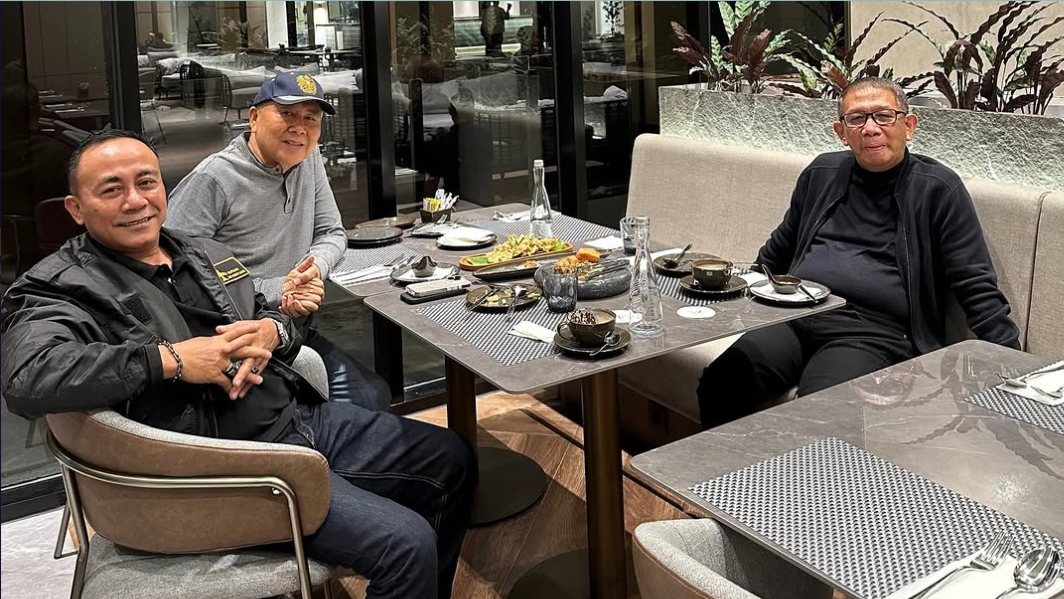 Tak Sengaja Bertemu, Sutarmidji dan Krisantus Ngopi Bareng di Novotel