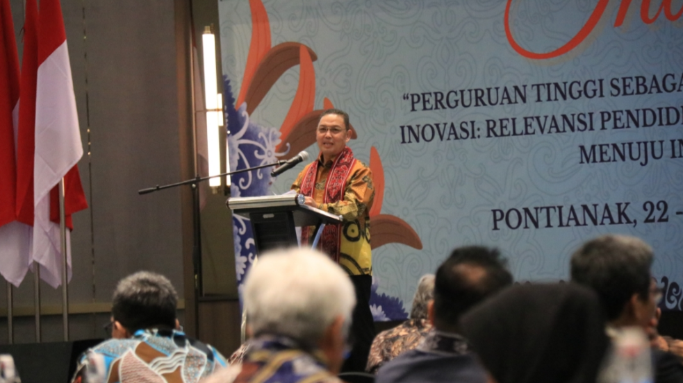 Tuan Rumah Pertemuan Rektor se-Indonesia, Ria Norsan Tantang Kampus Jadi 'Pabrik' Inovasi