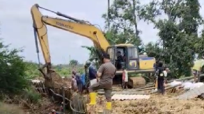 Cegah Banjir Susulan, BNPB Rampungkan Pembangunan Talud Darurat di Desa Ketitang Wetan Pati