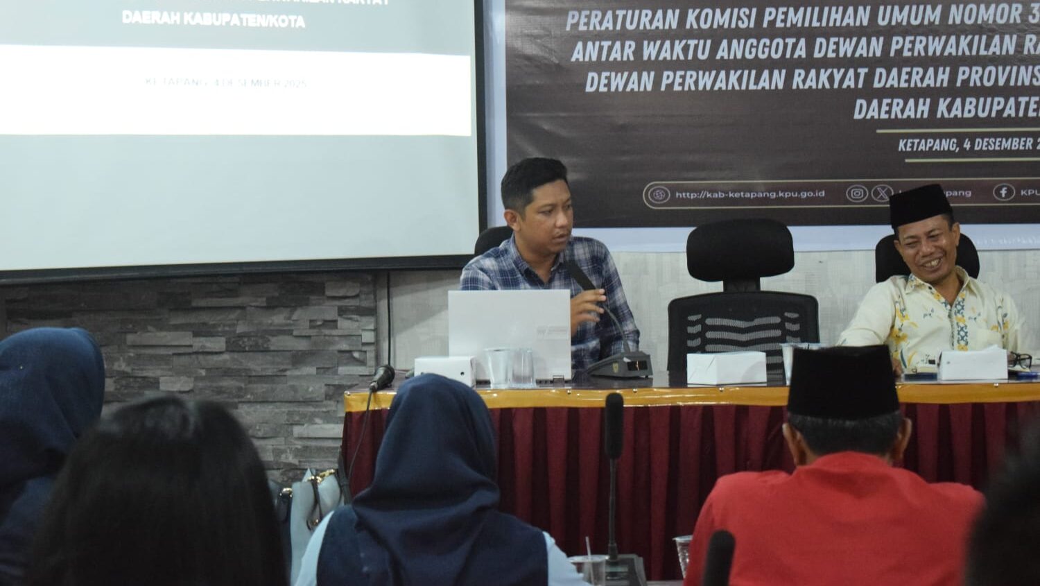 Sosialisasi PKPU Terbaru, KPU Ketapang Tekankan Prosedur Penggantian Antarwaktu Anggota DPRD