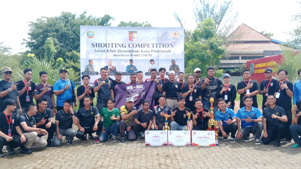 Gratis Tapi Berhadiah Jutaan, Kompetisi Menembak Kota Pontianak Jadi Ajang Rebutan Tiket Porprov 2026