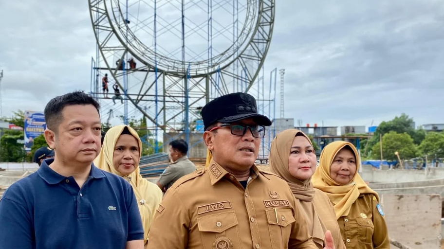 Kado Tahun Baru 2026, Sujiwo Pastikan Tugu Gaforaya Rampung 31 Desember