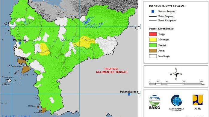 Kalbar Masih "Basah", BMKG Warning Curah Hujan Tinggi di Sanggau Pertengahan Desember