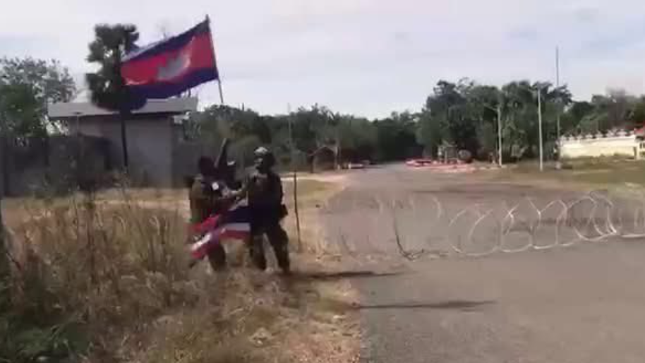 Bendera Thailand Dicopot, Pasukan Kamboja Klaim Rebut Kembali Wilayah Beung Trakuon