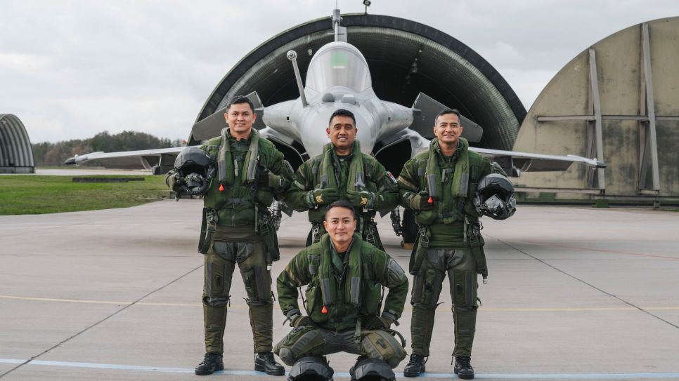 Lulus Gemilang, Pilot TNI AU Rampungkan Latihan Jet Tempur Rafale di Prancis