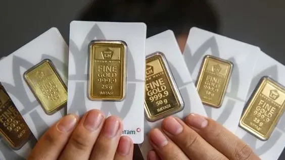 Harga Emas Antam Hari Ini Sabtu 13 Desember Tetap Rp2.453.000
