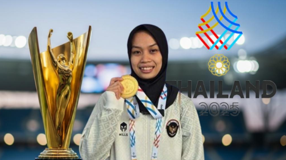 Insiden Sabuk Copot Tak Halangi Luluk Diana Persembahkan Emas Perdana Tim Angkat Besi