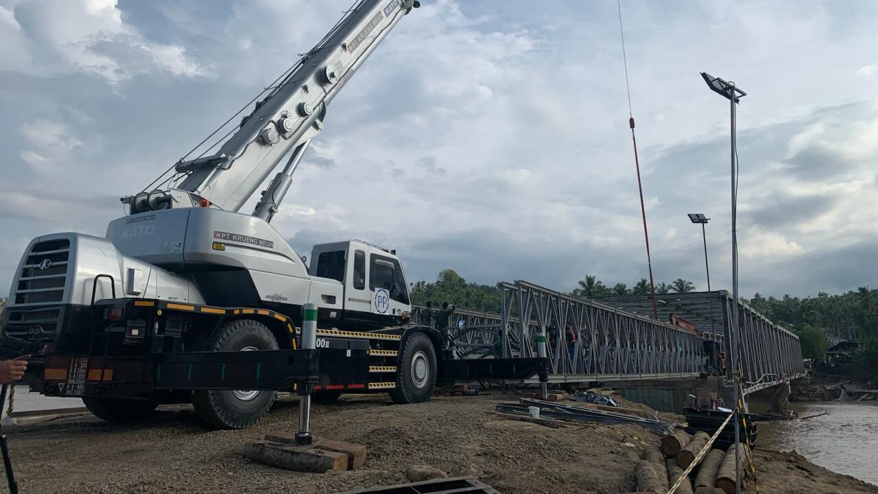 Percepat Distribusi Logistik, Perbaikan Akses Jalan dan Jembatan di Aceh Dikebut