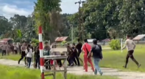 Mediasi Sengketa Lahan Ricuh, Anggota Ormas SABER Dikeroyok Massa di Kecamatan Bika