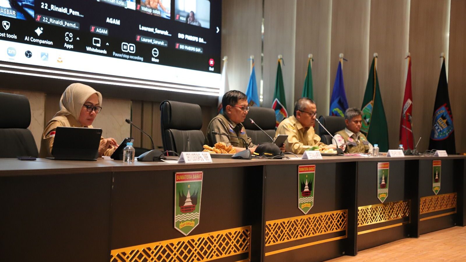 BNPB Pimpin Rapat Percepatan Rehabilitasi dan Rekonstruksi Pascabencana di Sumatera Barat