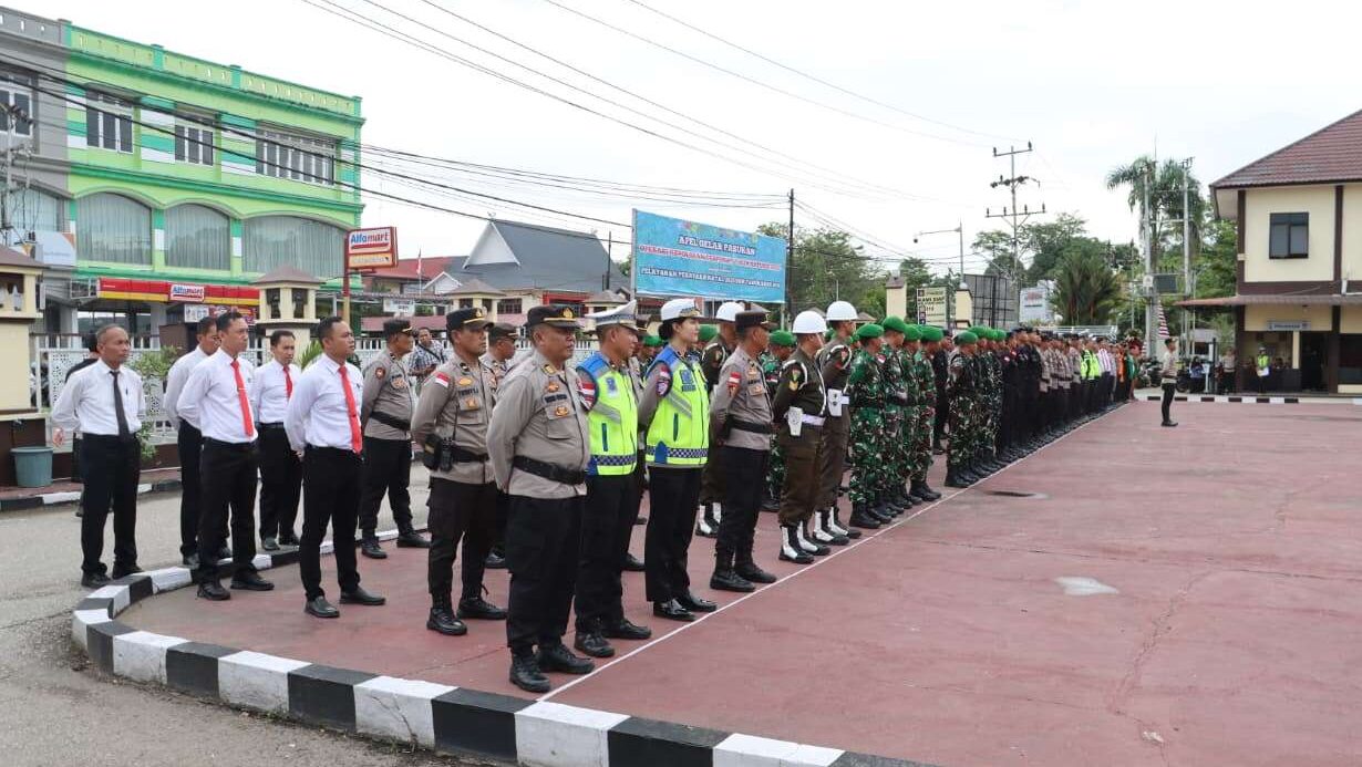 Amankan Natal dan Tahun Baru, Polres Sanggau Gelar Operasi Lilin Kapuas 2025