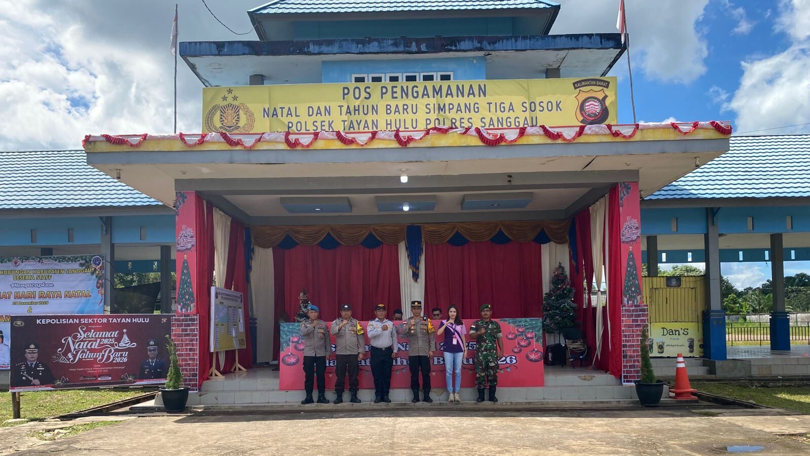 Cek Titik Lokasinya, Polres Sanggau Dirikan Pos Pelayanan dari Pujasera Kapuas hingga Tayan