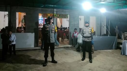 Khidmat dan Tertib, Ibadah Perayaan Natal di Gereja PPU Shalom Kayan Hilir Berjalan Aman