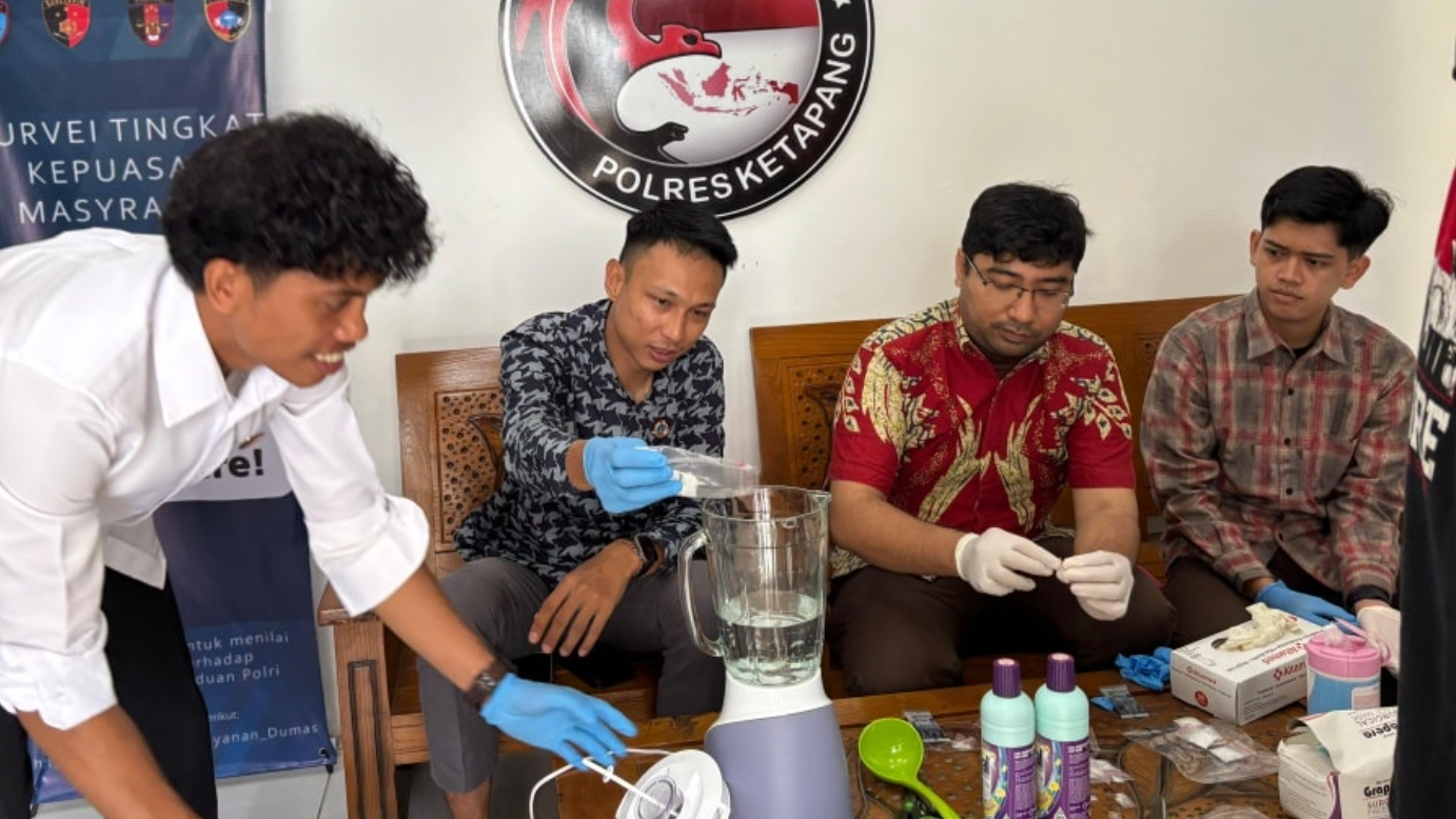 Wujud Transparansi Hukum, Polres Ketapang Musnahkan Puluhan Gram Sabu Sitaan dari Tiga Kasus