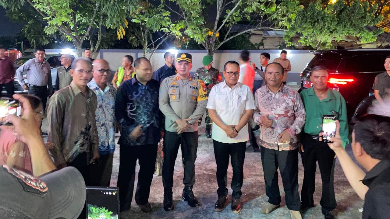 Sinergi Pemkab dan Polri, Perayaan Natal di Kubu Raya Berjalan Kondusif