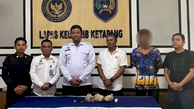 Petugas Lapas Ketapang Bongkar Penyelundupan Narkotika Lewat Nasi Bungkus