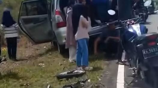 Laka Lantas di Sajingan Besar: Pengendara Motor Asal Semperiuk Meninggal Dunia