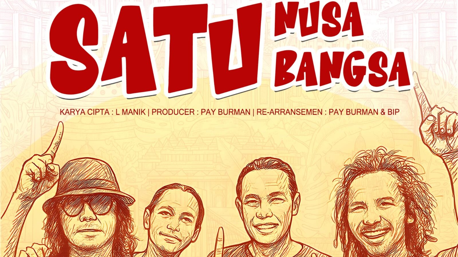 Tutup Tahun 2025, BIP Band Rilis Ulang Lagu Nasional Satu Nusa Satu Bangsa