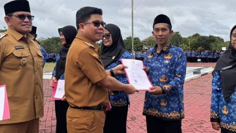3.233 Tenaga Honorer di Sambas Resmi Terima SK PPPK Paruh Waktu