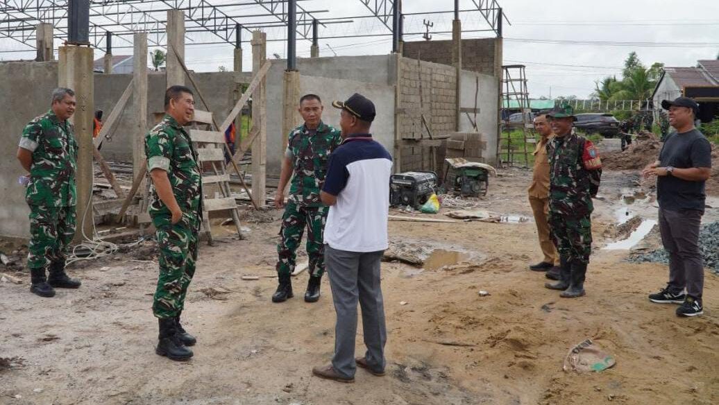 Tim Verifikasi Itdam XII/Tpr Tinjau Progres Pembangunan KDKMP di Sambas